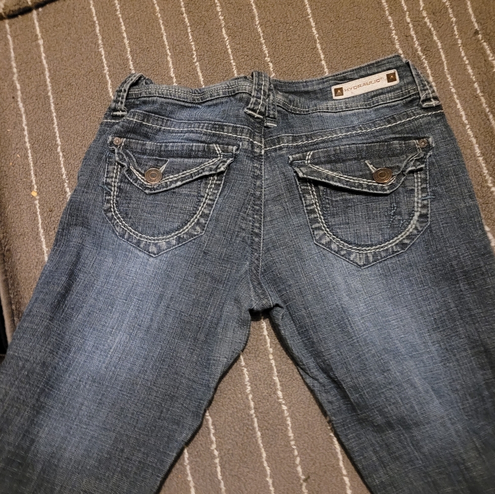 🧨Hydraulic skinny jeans EUC - Picture 4 of 7